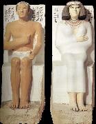 unknow artist Rahotep and Nofret from Meidoem USA oil painting artist
